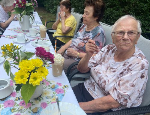 Unser Gartencafe in Wüstenbrand kam gut an